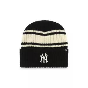 47 brand căciulă MLB New York Yankees culoarea negru, B-HRBRS17ACE-BK imagine