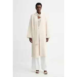 Blugirl Blumarine cardigan culoarea bej, light, RF5234.MA39R imagine