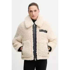 Save The Duck jachetă scurtă HESTER culoarea bej, de iarna, D32515W.CURL21 imagine