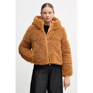 Save The Duck geacă DADA culoarea maro, de iarna, D32369W.CURL21 imagine