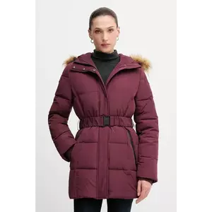 Pepe Jeans geacă culoarea bordo, de iarna, PL4024336 imagine