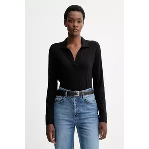 Marc O'Polo longsleeve culoarea negru, 510214952227 imagine