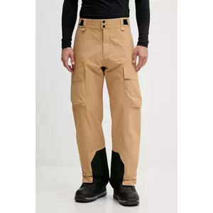 Peak Performance pantaloni de schi Edge culoarea maro, G80495 imagine