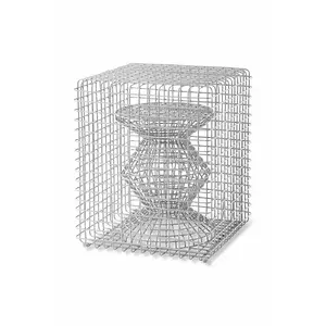 Pols Potten scaun zig zag 40 x 40 x 47 cm culoarea gri imagine