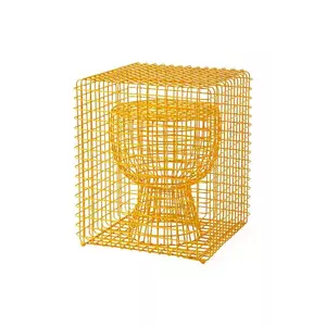 Pols Potten scaun tip tap 40 x 40 x 47 cm culoarea galben imagine