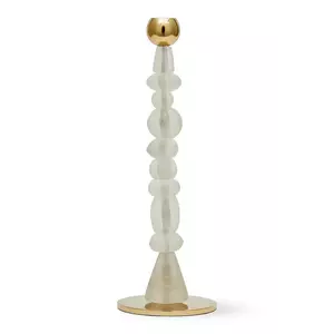 Pols Potten sfesnic decorativ Beads S/12 x 34 cm culoarea bej imagine