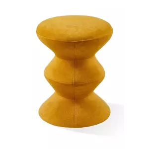 Pols Potten masă pliantă cu tavă culoarea galben imagine