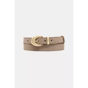 Answear.LAB curea din piele intoarsa culoarea bej imagine