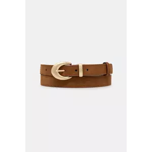 Answear.LAB curea din piele intoarsa culoarea maro imagine