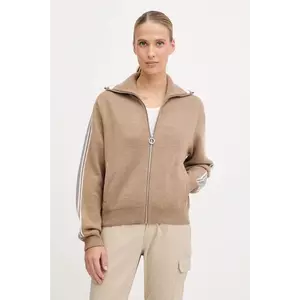 Fusalp cardigan din amestec de lână Benada culoarea bej, I1122 imagine