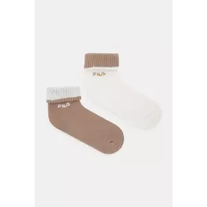 Fila șosete 2-pack culoarea bej, F4428 imagine