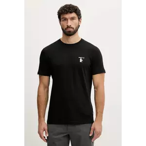 Lindbergh tricou din bumbac culoarea negru, cu imprimeu, 30.400235 imagine