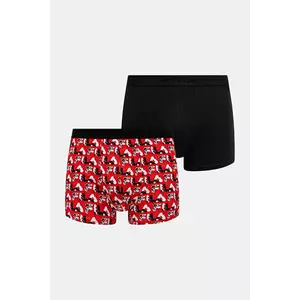 Fila boxeri 2-pack culoarea roșu, FU5345/2 imagine