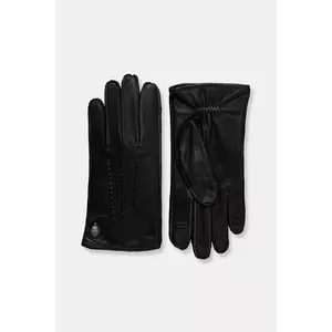 Kurt Geiger London mănuși de piele culoarea negru, 5071500109 imagine