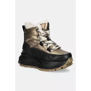 Buffalo cizme de iarnă Manhatten Lace Up Puffed culoarea auriu, 1622622-GLD imagine