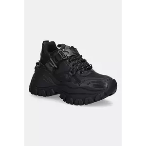 Buffalo sneakers Lola Lace Up Com Lo culoarea negru, 1636503-BLK imagine
