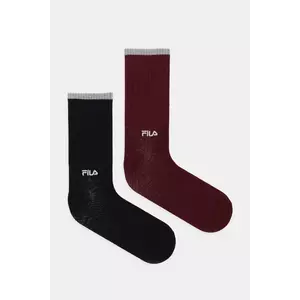 Fila șosete 2-pack culoarea negru, F6145 imagine