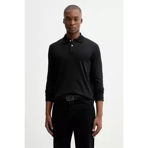 Marc O'Polo longsleeve din bumbac culoarea negru, uni, 531214455104 imagine