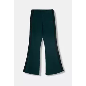 adidas Originals pantaloni de trening pentru copii culoarea verde, cu imprimeu, JV8617 imagine