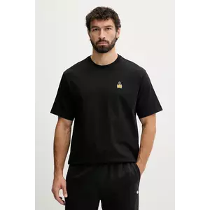 The North Face tricou din bumbac Icon Mountain culoarea negru, cu imprimeu, NF0A8EU7JK31 imagine