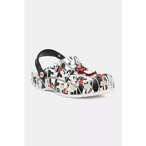 Crocs papuci Classic Mickey And Minnie Clog culoarea alb, 211483 imagine