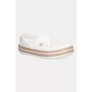 Crocs papuci Crocband culoarea alb, 11016 imagine