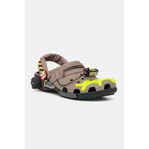 Crocs papuci Classic Ghostbusters Clog culoarea maro, 211414 imagine