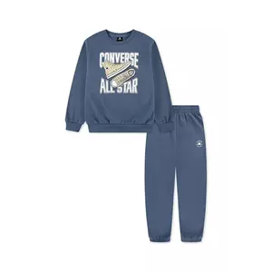 Converse set de trening din bumbac pentru copii culoarea bleumarin, 9CH866 imagine