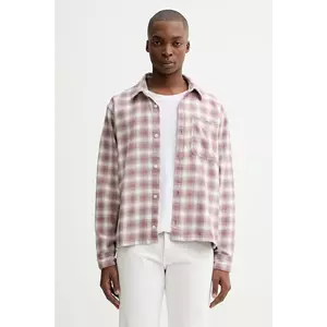 Hollister Co. cămașă din bumbac culoarea roz, cu guler clasic, regular, KI325-5202-638 imagine