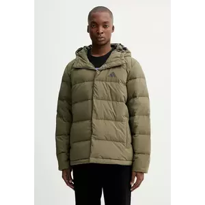 adidas geacă de puf Helionic culoarea verde, de iarnă, JX0580 imagine