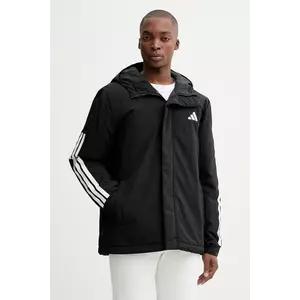 adidas geacă 3S culoarea negru, de iarnă, JY8303 imagine