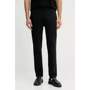Karl Lagerfeld pantaloni bărbați, culoare negru 554006.255056 imagine