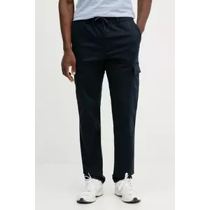 Pepe Jeans pantaloni bărbați, culoarea bleumarin, cu croială cargo PM211725 imagine