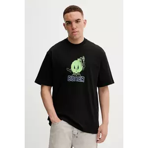 Butter Goods tricou din bumbac Bomb Tee barbati, culoarea negru, cu imprimeu, BG243100 imagine