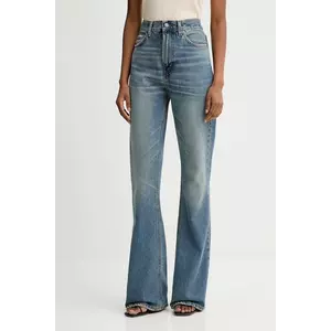 Fiorucci jeansi Flared Low Rise Jeans femei medium waist, U01FPDJE083DN01DN02 imagine