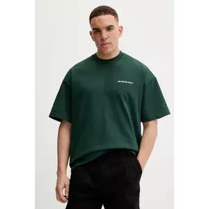 MKI MIYUKI ZOKU tricou din bumbac Uniform bărbați, culoarea verde, cu imprimeu, UNIFORM.TSHIRT imagine