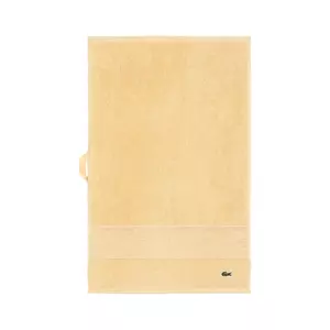 Lacoste prosop din bumbac L LECROCO Sesame 40 x 60 cm culoarea galben imagine