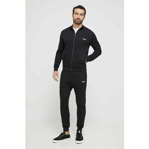 Fila trening din bumbac culoarea negru imagine