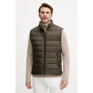 BOSS vestă culoarea bleumarin, de tranziție, 50518375 imagine