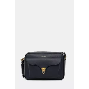 Coccinelle poșetă de piele COCCINELLE BEAT SOFT culoarea negru, E1.MF6.15.06.01 imagine