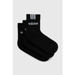 Adidas Performance sosete 3-pack culoarea negru imagine