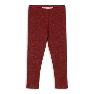 Konges Sløjd leggins copii ROLI PANTS culoarea rosu, cu model, KS104416 imagine