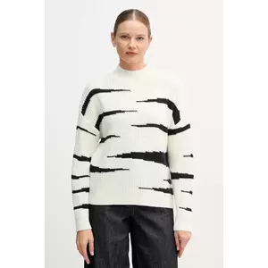 Marc Aurel pulover din amestec de lână culoarea bej, 8044-8000-82090 imagine