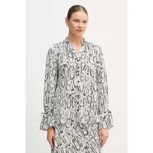 Marc Aurel cămașă culoarea negru, cu guler stand-up, relaxed, 6339-1001-93494 imagine