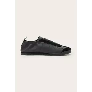 AllSaints sneakers din piele KENNY RUNNER culoarea negru, W116FC imagine