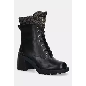 MICHAEL Michael Kors cizme de piele Cade culoarea negru, cu toc drept, 40F5CAME6L.292 imagine