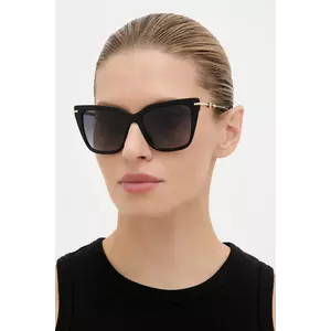 Carolina Herrera ochelari de soare culoarea negru, HER 0351/G/S imagine