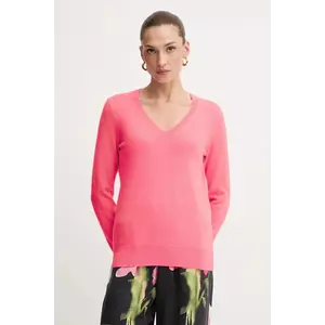 FROM FUTURE pulover de cașmir culoarea roz, WPV00021 imagine