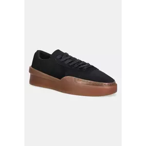 Lacoste sneakers din piele întoarsă Aura Club Sneakers culoarea negru, 50SMA0141 imagine