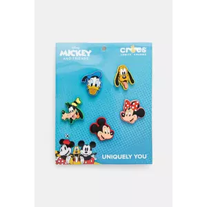 Crocs butoane încălțăminte pentru copii Mickey Friends Colorful 5 Pck 5-pack culoarea roșu, 10015937 imagine